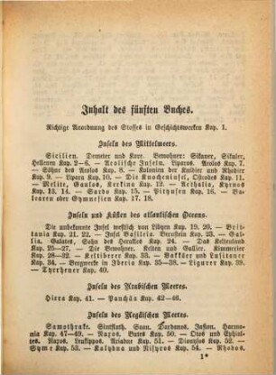 Diodor's von Sicilien Geschichts-Bibliothek, 5