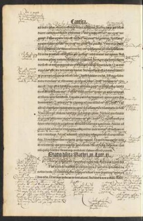 Oratio dominica Mathei .vi. Luce .xi.