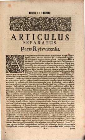 Processus Historico-Juridicus In Causa Successionis Palatinae Serenissimae Dominae, Dominae Elisabethae Charlottae Comitissae Palatinae ad Rhenum, Ducissae Aurelianensis Contra ... Joannen Wilhelmum Comitem Palatinum ad Rhenum ... Juxta Transacta Pacis Rysvvicensis Formatus, Conclusus, Arbitrante Christi in Terris Vicario Clemente XI. Finitus ...