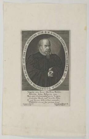 Bildnis des Iohann Fabricius