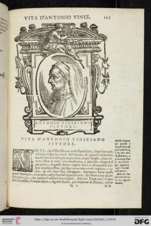 Vita d'Antonio Viniziano Pittore