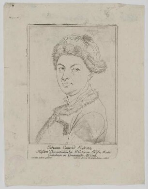 Bildnis des Johann Conrad Seekatz