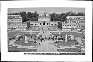 Dresden, Zwinger, Wallpavillon