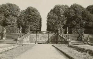 Heidenau Großsedlitz. Barockgarten Großsedlitz (1719/1723). Treppenanlage "Stille Musik"