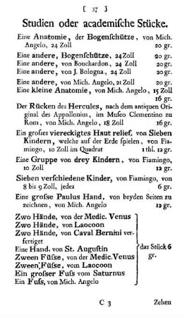 Studien oder academische Stücke