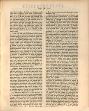 Morgenblatt für gebildete Leser. Literaturblatt. 1849