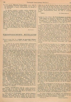 349 [Rezension] Scholle, Joseph, Thüringische Kirchengeschichte