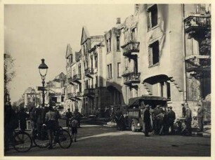 Zerstörungen Zweiter Weltkrieg - Luftangriff 2./3.09.1942. Körnerstraße