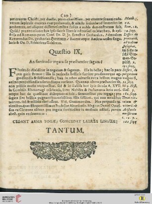 Quaestio IX