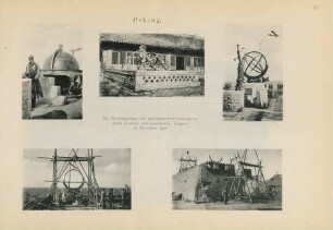 Peking. Die Beschlagnahme der astronomischen Instrumente durch deutsche und französische Truppen im Dezember 1900
