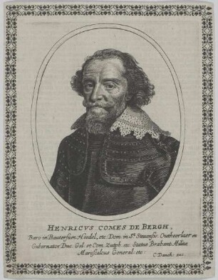 Bildnis des Henricvs Comes de Bergh