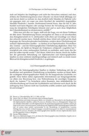 2.4.2 Historiographische Quellen