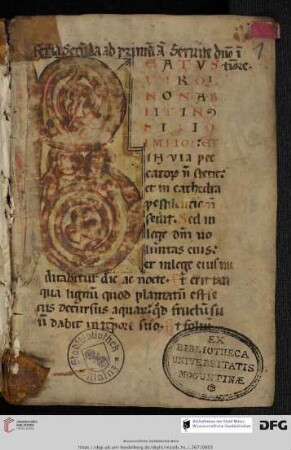 Psalterium non feriatum.