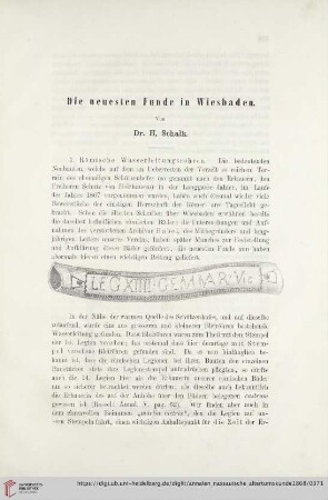 9: Die neusten Funde in Wiesbaden