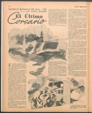 El último corsario : Tragedias históricas del mar. - VIII