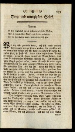 Drey und neunzigstes Stück