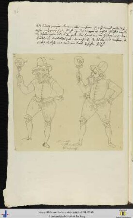 (S. 46-48) Bleistiftpausen von Abbildungen.