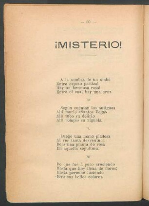 ¡Misterio!