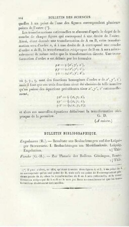 Bulletin Bibliographique.
