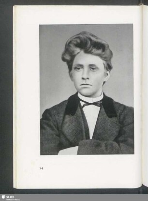 Knut Hamsun. Jugendbildnis
