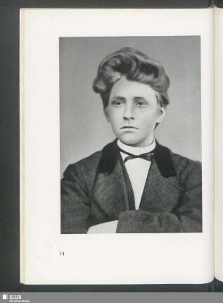 Knut Hamsun. Jugendbildnis