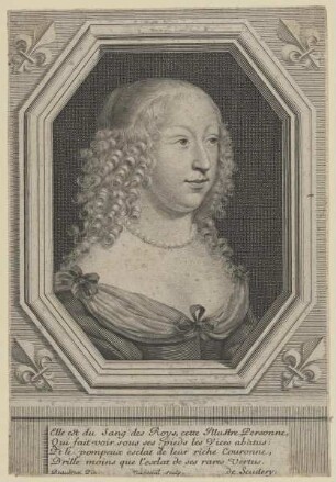 Bildnis der Marie d'Orléans-Longueville