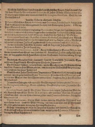 Teutsche Bücher in allerhandt Künsten.