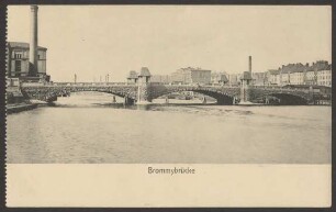 Ansichtskarte "Brommybrücke"