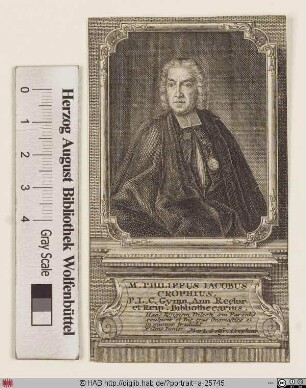 Bildnis Philipp Jacob Croph(ius) d. Ä.