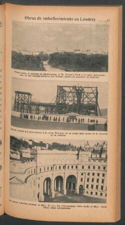 Obras de embellecimiento en Londres - [Ilustración]
