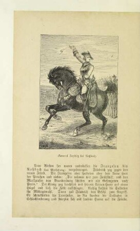 General Seydlitz bei Roßbach