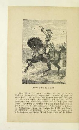 General Seydlitz bei Roßbach