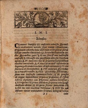 Defensio Doctrinae Orthodoxae De Omnibvs Concedenda Scriptvrae Sacrae Lectione Occasione Bvllae Anti-Qvesnellianae