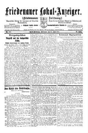 Nr. 138, 14.06.1916