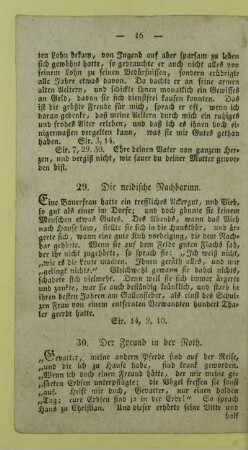 30. Der Freund in der Noth