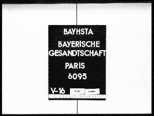 Fehrer, F.S., Besitzer der Damproßhaar-Spinnerei in Kitzingen am Main, Zollbeschwerde