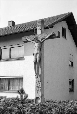 Wegekreuz (Wegekreuz); Eiterfeld, Soisdorfer Straße 3
