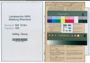 Entnazifizierung Georg Helbig , geb. 13.03.1893 (Glasblaeser)