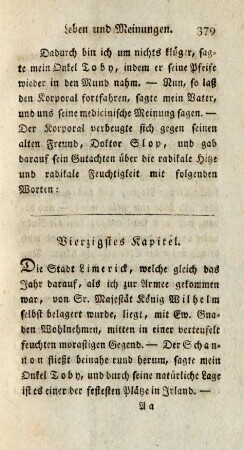 Vierzigstes Kapitel
