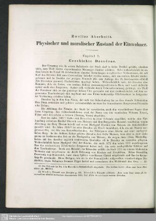Zweiter Abschnitt. Physischer und moralischer Zustand der Einwohner