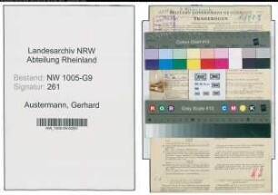 Entnazifizierung Gerhard Austermann , geb. 28.09.1887 (Betriebsfuehrer)