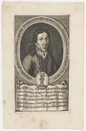 Bildnis des Johann Georg Rosenbach