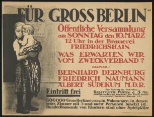 Für Gross-Berlin