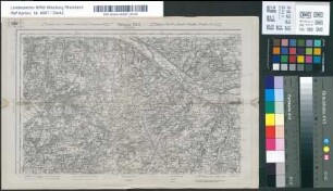 Karte von Frankreich 1:80.000. Gruppe II: Valencay 121 A. [Kartographische Abtheilung der Königl. Preuss. Landes-Aufnahme]
