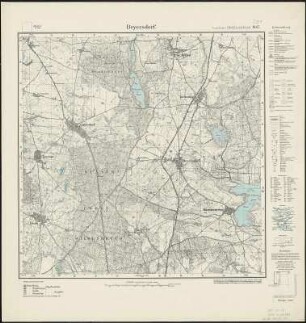 Meßtischblatt 1487 : Beyersdorf, 1927 : Beyersdorf. - Aufn. 1888, einz. Nachtr. 1927. - 1:25000. - [Berlin]: Reichsamt für Landesaufnahme, 1927. - 1 Kt.