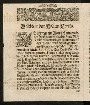 2-16, Geliebte in dem Herrn Christo.