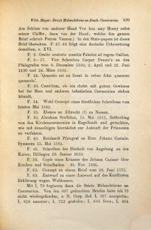 Ueber die Originale von Melanchthons Briefen an Camerarius und Melanchthons Brief über Luthers Heirath
