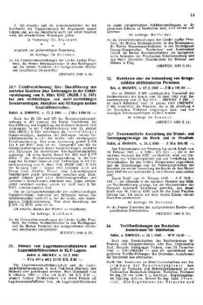 Einsatz von Lagermannschaftsführern und Lagermädelführerinnen in KLV-Lagern : [Amtliche Erlasse] ; [Amtlicher Teil]