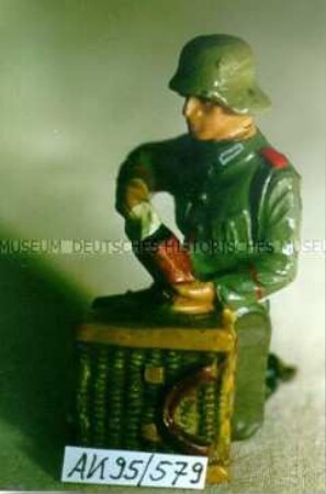 Soldat (mit Granatkorb?)
