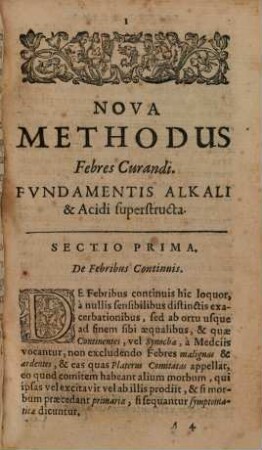 Nova methodus febres curandi